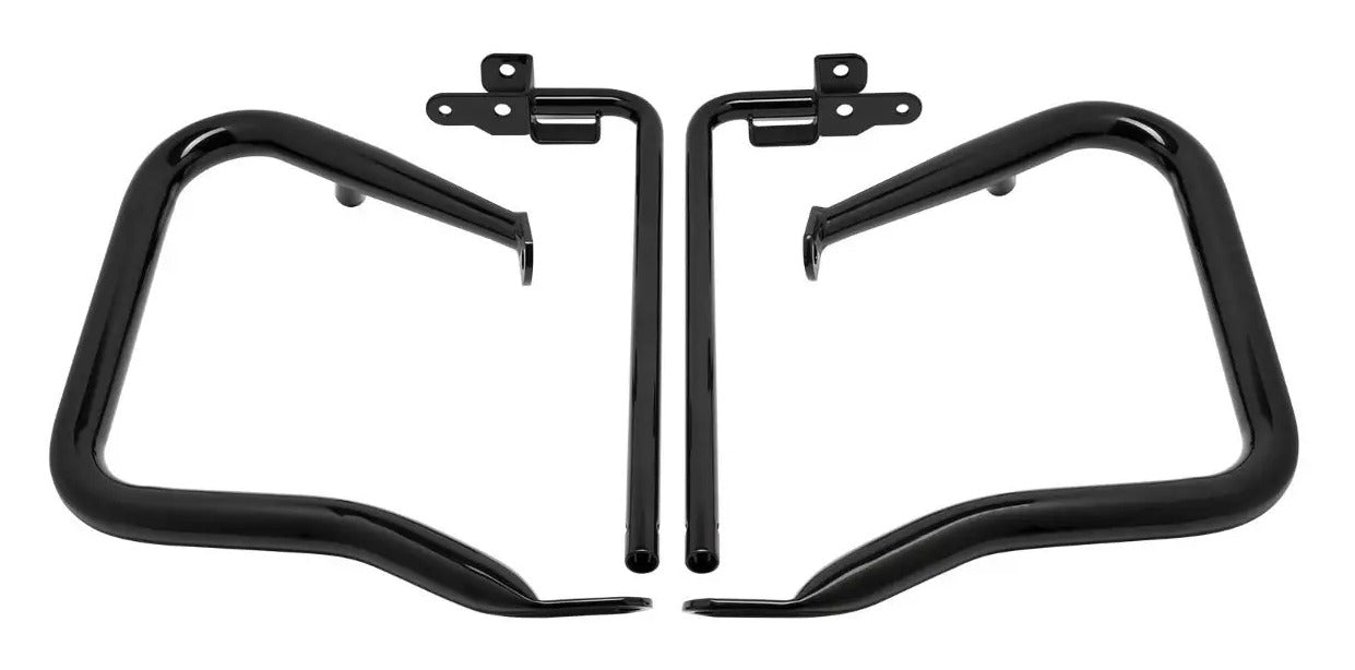 Protectores de alforjas Pork Chop de 1,25" de HogWorkz para Harley