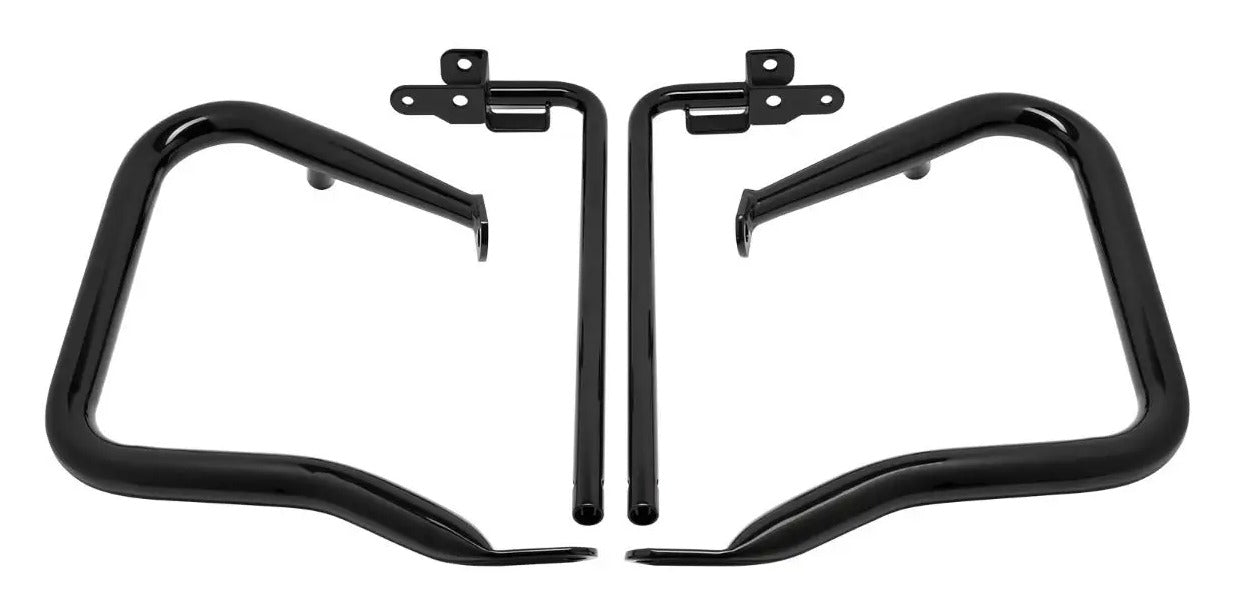 Protectores de alforjas Pork Chop de 1,25" de HogWorkz para Harley