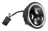 Faro delantero LED Halomaker de 5 3/4" de HogWorkz para Harley Softail 2018-2026