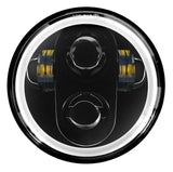 Faro delantero LED Halomaker de 5 3/4" de HogWorkz para Harley Softail 2018-2026