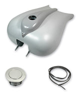 Tanque alargado HogWorkz de 6.6 galones para Harley Touring (2008-2025)