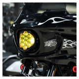 Faro delantero LED Goldtooth de 7" de alto rendimiento HogWorkz para Harley Low Rider ST 2022-2026