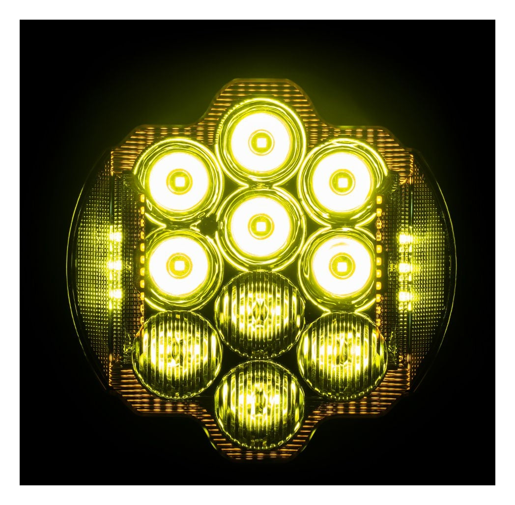 Faro delantero LED Goldtooth de 7" de alto rendimiento HogWorkz para Harley Low Rider ST 2022-2026