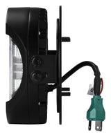 Faro delantero LED de alto rendimiento HogWorkz de 7" con dientes plateados para Harley Low Rider ST 2022-2026