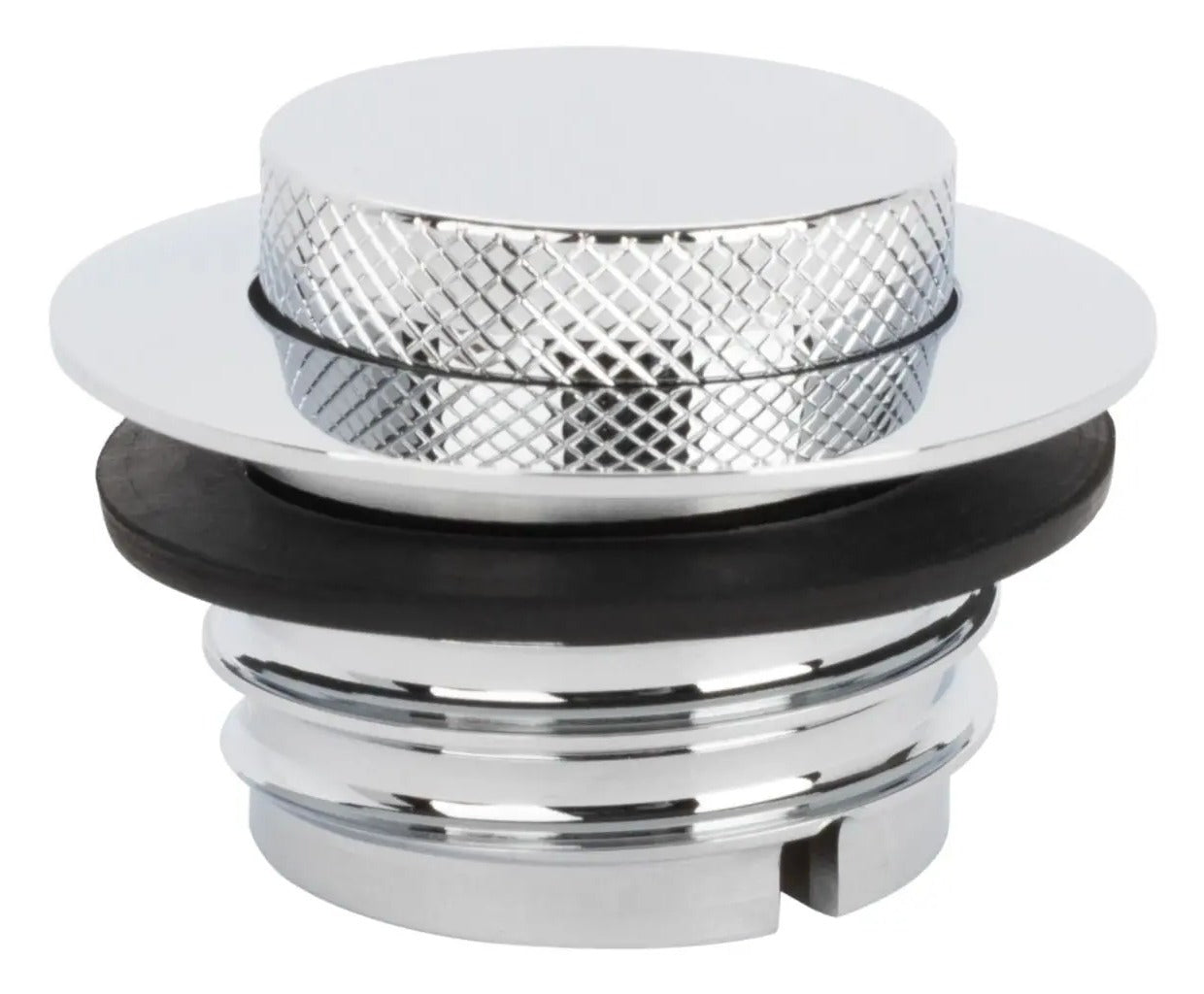 Tapón de gasolina emergente de montaje empotrado HogWorkz para Harley 2011-2026, negro [Caja abierta]