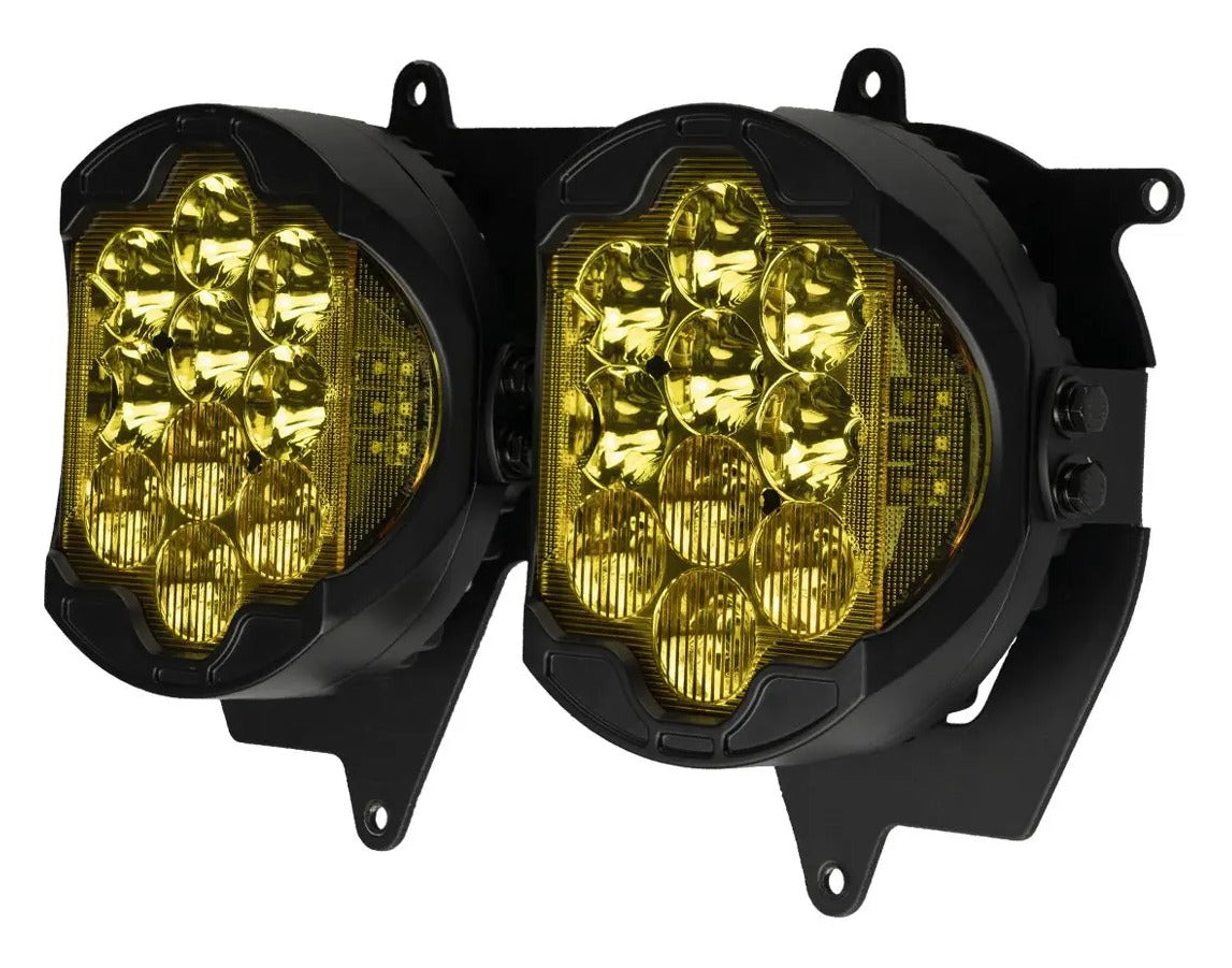 Faro LED de alto rendimiento Goldtooth de HogWorkz para Harley Road Glide 2015-2025