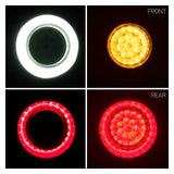 Intermitentes LED delanteros y traseros Halomaker de HogWorkz para Harley 2000-2025