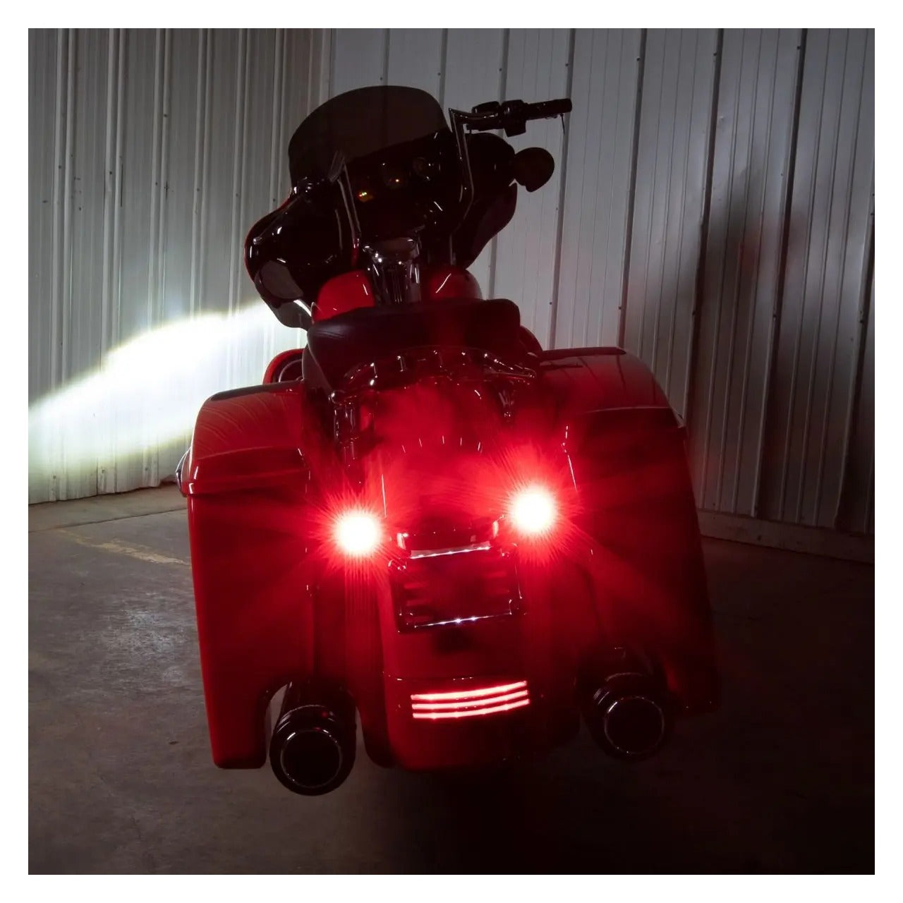 Intermitentes LED delanteros y traseros Halomaker de HogWorkz para Harley 2000-2025