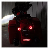 Intermitentes LED delanteros y traseros Halomaker de HogWorkz para Harley 2000-2025