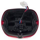 Luz trasera LED HogWorkz Xtreme con luz de matrícula para Harley 1999-2026