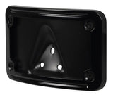 Soporte de matrícula curvo/planchado HogWorkz para Harley 1973-2026
