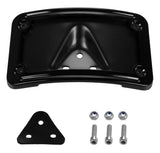 Soporte de matrícula curvo/planchado HogWorkz para Harley 1973-2026