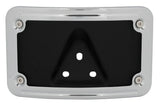 Soporte de matrícula curvo/planchado HogWorkz para Harley 1973-2026