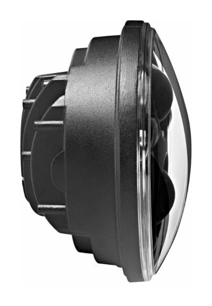 Faro delantero LED Halomaker de 5 3/4" de HogWorkz para Harley 1988-2024