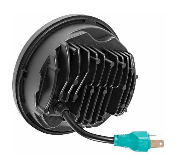 Faro delantero LED Halomaker de 5 3/4" de HogWorkz para Harley 1988-2024
