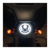 Faro delantero LED Halomaker de 7" de HogWorkz para Harley 1994-2025