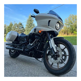 Deslizador de marco de barra de protección para reposapiés de pasajero HogWorkz para Harley Low Rider / Street Bob 2018-2026