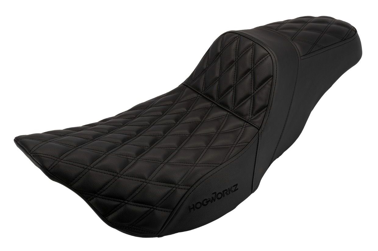 Asiento HogWorkz Rise Up Double Diamond para Harley