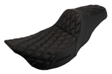 Asiento HogWorkz Rise Up Double Diamond para Harley