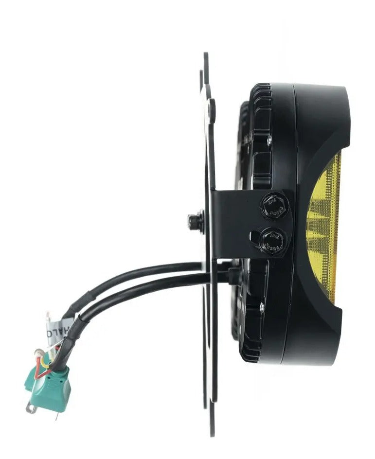 Faro LED Sabertooth de alto rendimiento HogWorkz para Harley Road Glide 2015-2025