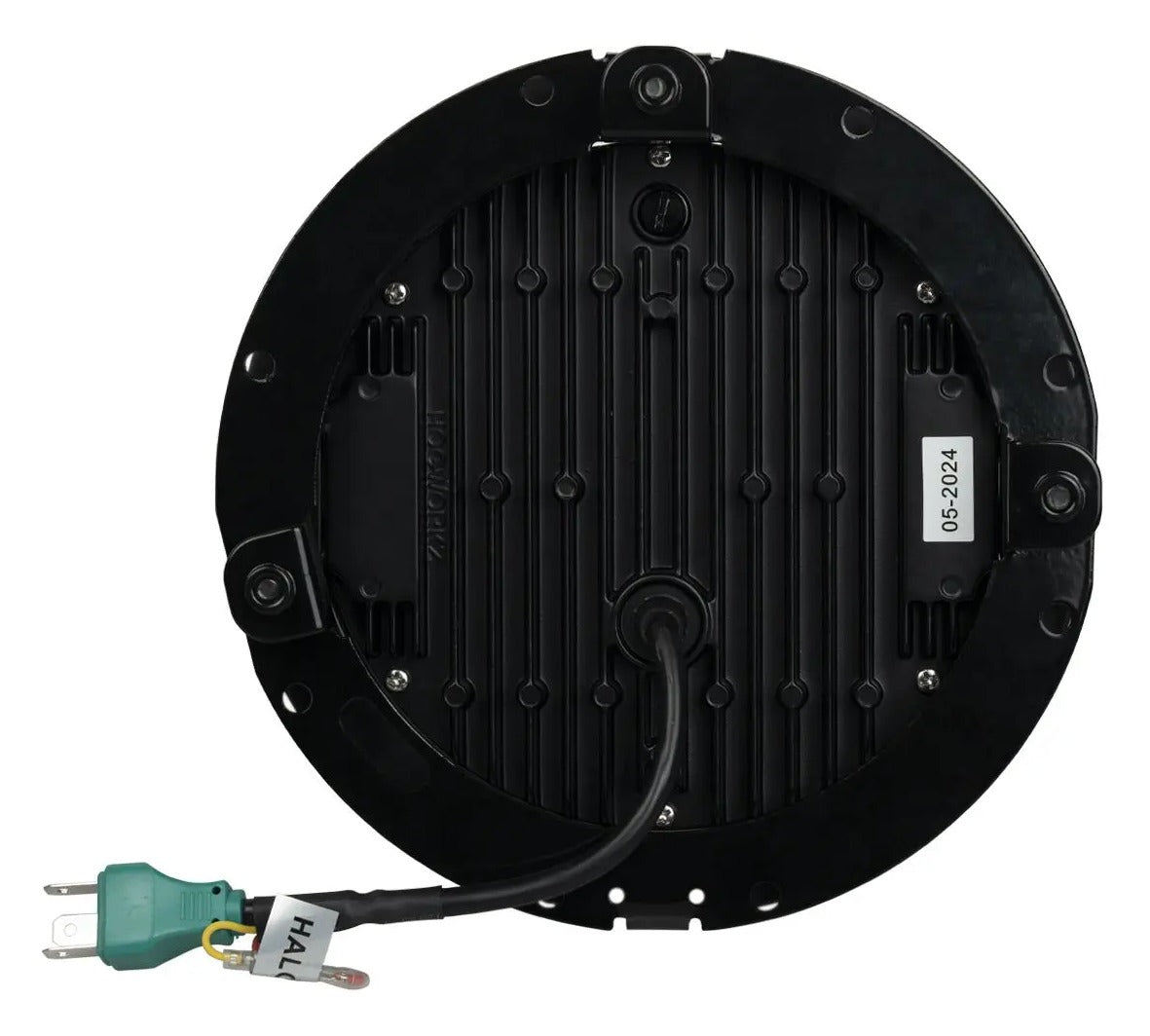 Faro delantero LED de alto rendimiento HogWorkz Silvertooth de 7" para Harley Touring (1994-2025)