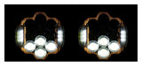 Faro LED de alto rendimiento Silvertooth de HogWorkz para Harley Road Glide 2015-2025