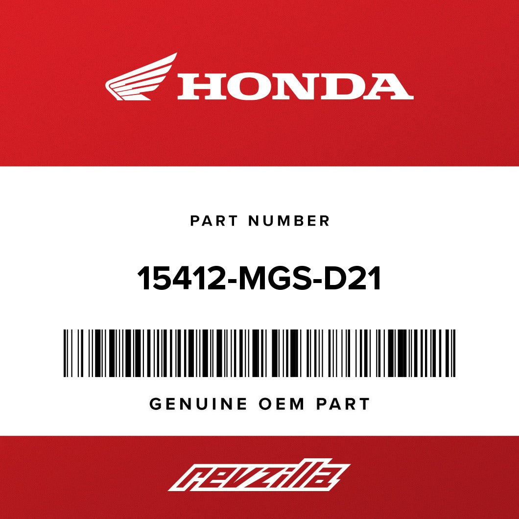 Filtro de aceite secundario Honda 15412-MGS-D21