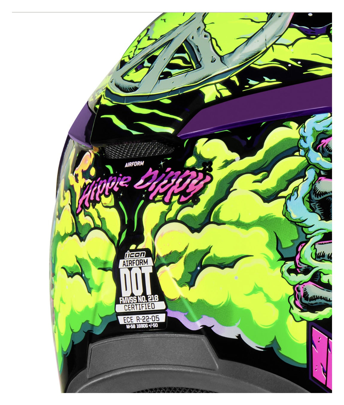 Icon Airform Hippy Dippy Casco