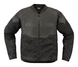 Icon Overlord 3 Chaqueta de cuero