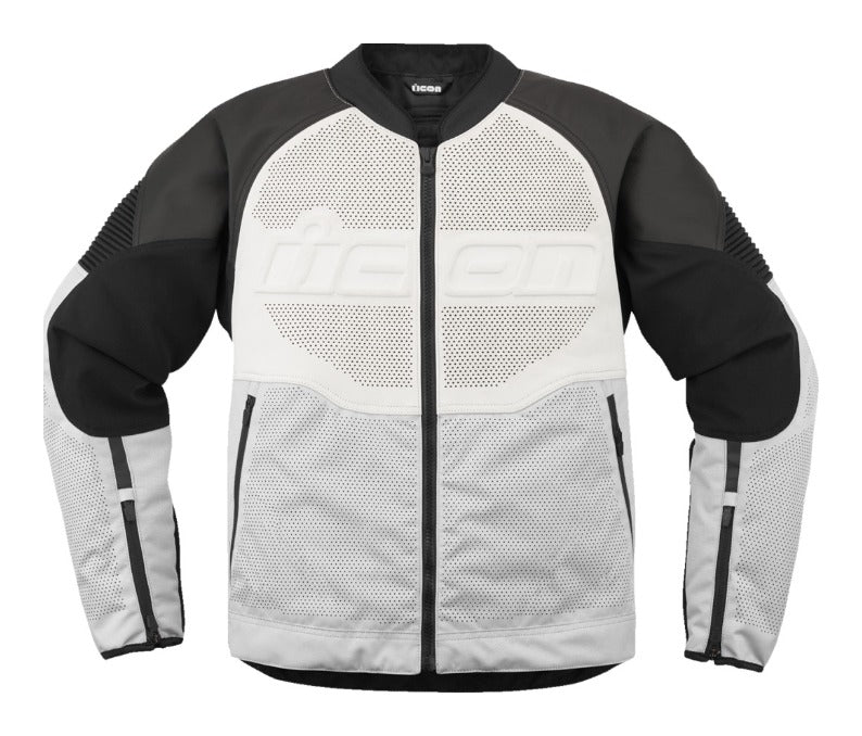 Icon Overlord 3 Chaqueta de cuero