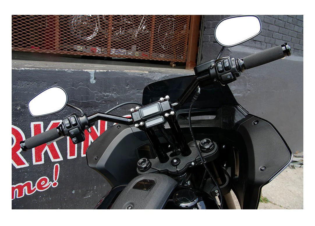 Elevadores Brawler de Indian Larry Motorcycles para Harley Softail 2018-2023