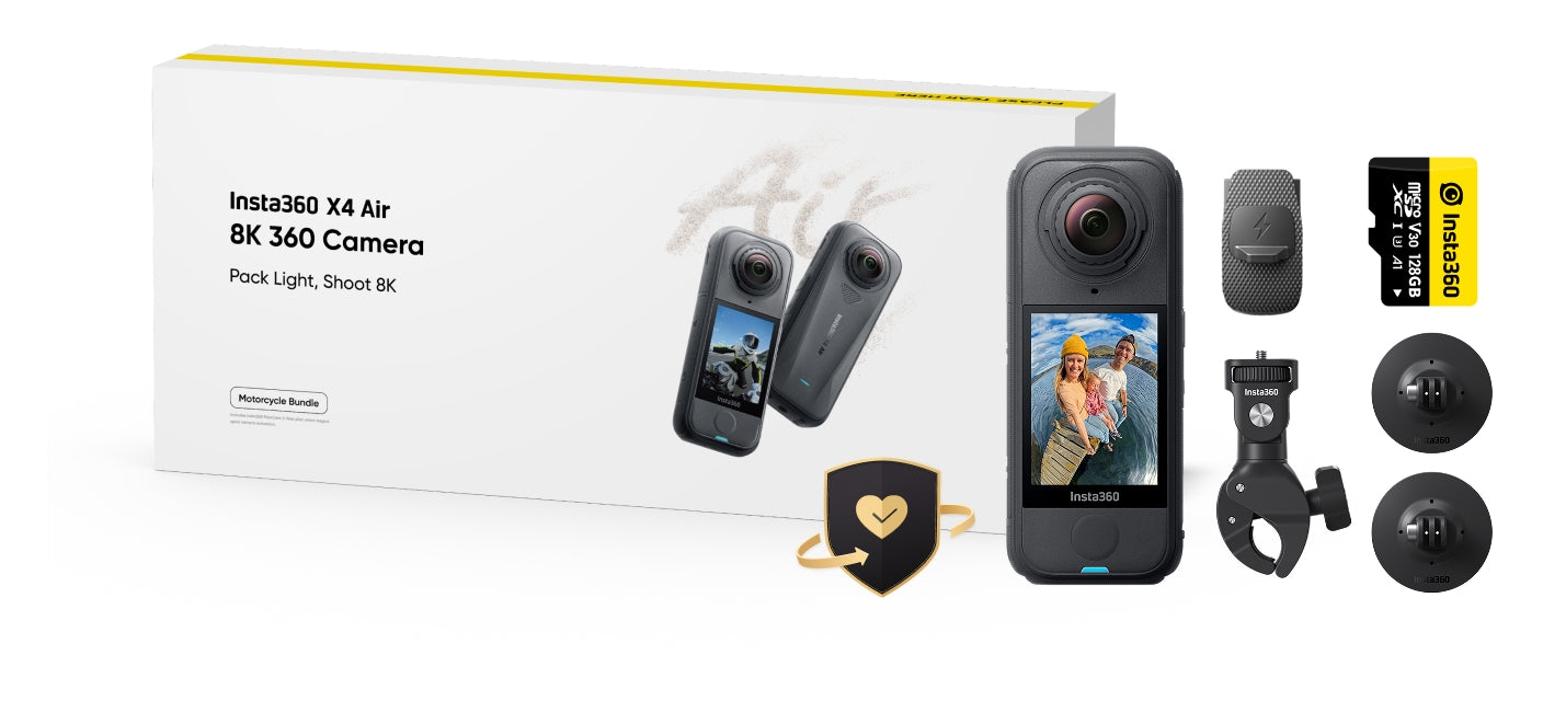 Paquete de motocicleta Insta360 X4 Air