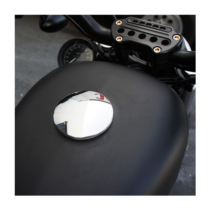Tapón de gasolina moleteado Joker Machine para Harley 1996-2018