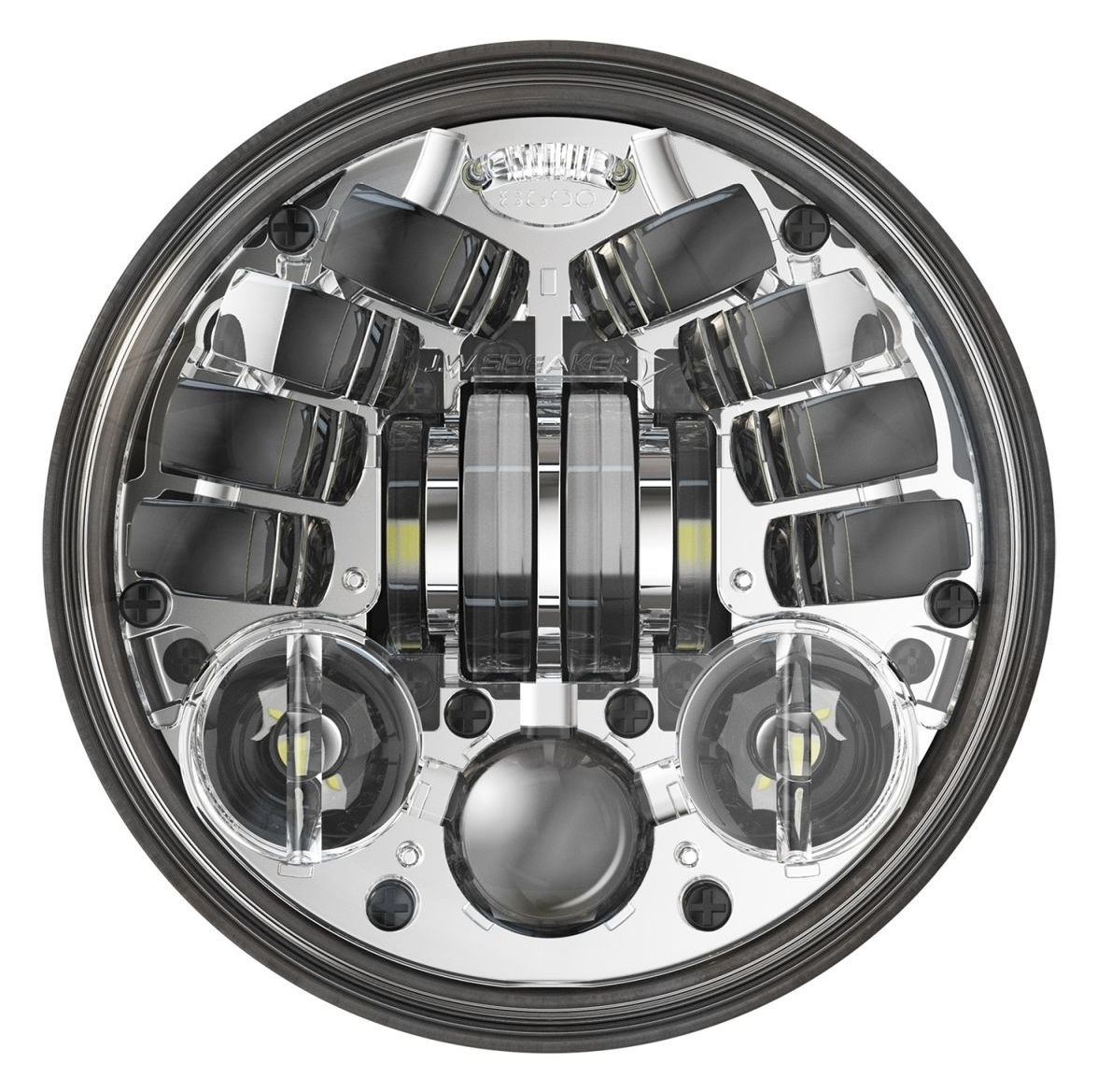 Faro delantero J.W. Speaker 8690 adaptable de 2 LED y 5 3/4"