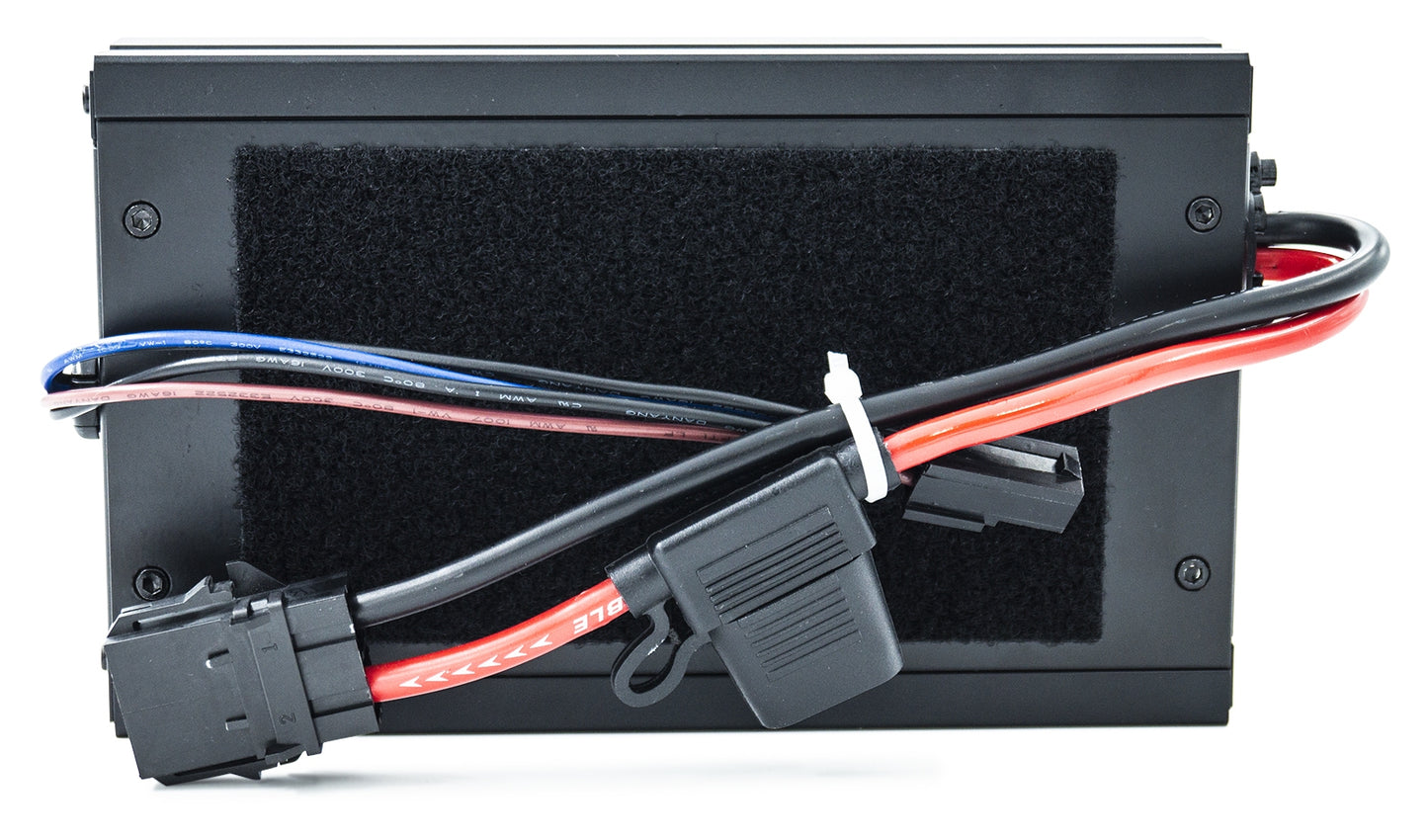Amplificador Kenwood eXcelon de 2 canales Plug & Play para Harley Touring