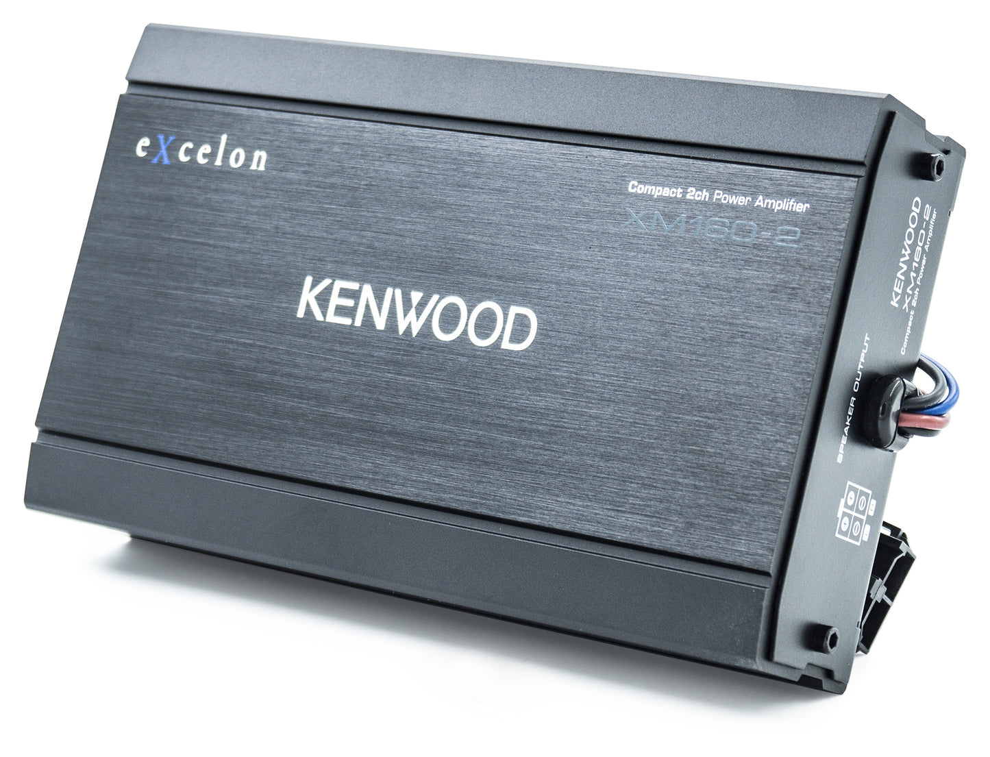 Amplificador Kenwood eXcelon de 2 canales Plug & Play para Harley Touring