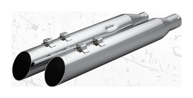 Silenciadores deslizantes Khrome Werks HP Plus de 4" para Harley Touring
