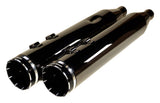 Silenciadores deslizantes Khrome Werks HP-Plus de 4,5" con punta trazadora para Harley Touring 2017-2026