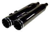 Silenciadores deslizantes Khrome Werks HP-Plus de 4,5" con punta trazadora para Harley Touring 2017-2026