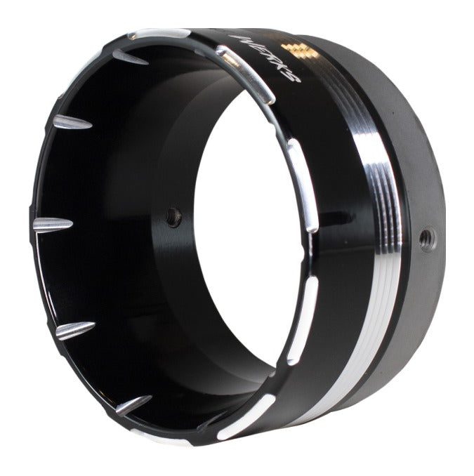 Silenciadores deslizantes Khrome Werks HP-Plus de 4,5" con punta trazadora para Harley Touring 2017-2026