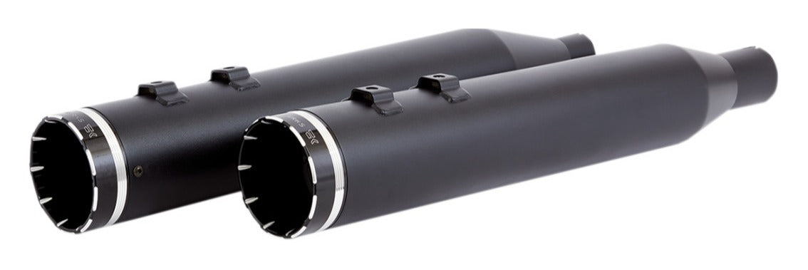 Silenciadores deslizantes Khrome Werks HP-Plus Tracer de 4,5" para Harley Touring 2017-2026