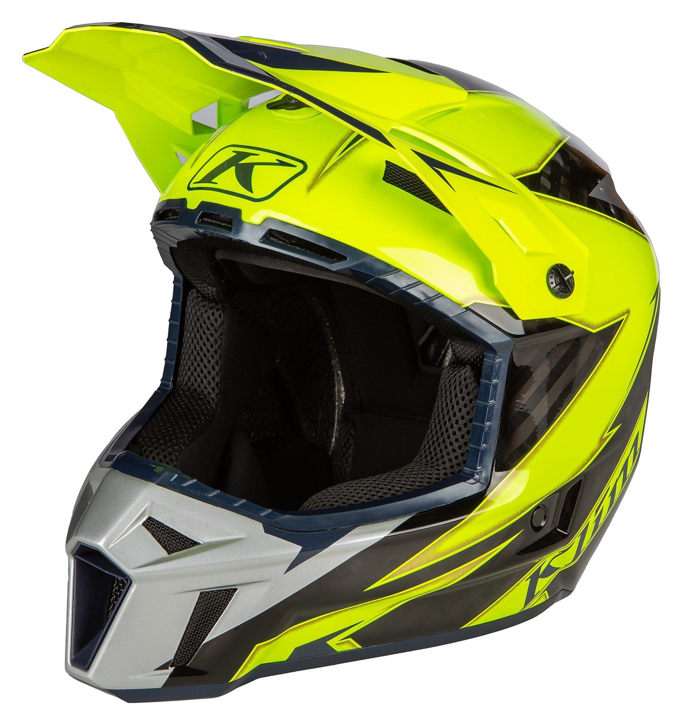 Klim F3 Carbon Lightning Casco