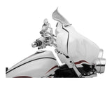 Parabrisas Klock Werks Flare para Harley Electra Glide / Street Glide 1996-2013, tintado, 8,9 cm de alto [Previamente instalado]