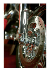 Abrazadera de eje de pata de horquilla inferior Klock Werks para Harley Touring 2000-2013