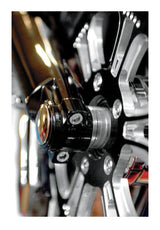 Abrazadera de eje de pata de horquilla inferior Klock Werks para Harley Touring 2000-2013