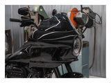 Kit de carenado estilo FXRP de Klock Werks para Harley