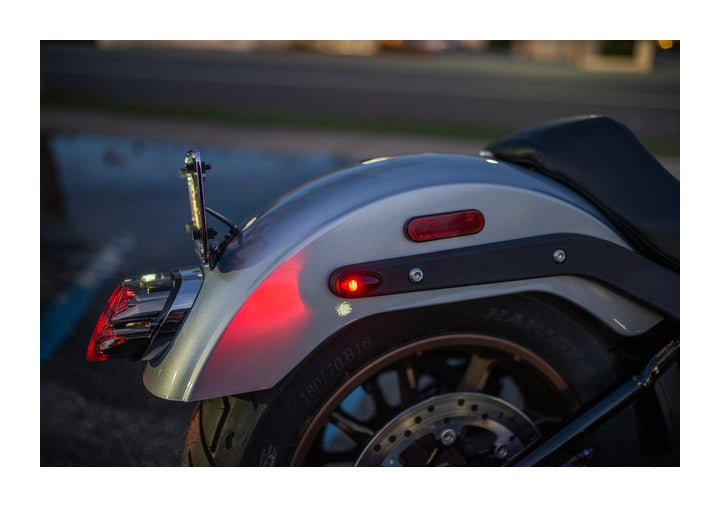 Intermitentes traseros Kodlin USA 3 en 1 Neowise para Harley Softail 2018-2026