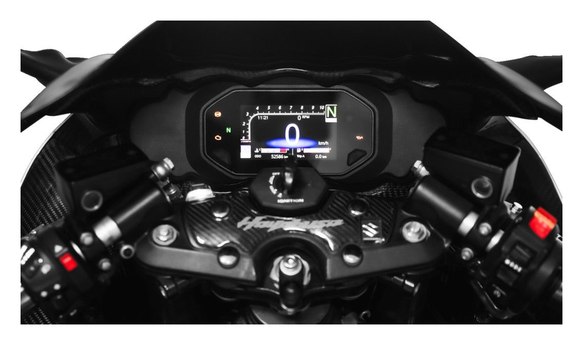 Medidor TFT Bluetooth universal Koso RX-4 para Suzuki Hayabusa (2008-2020)