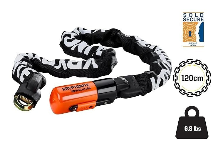 Candado de cadena integrado Kryptonite 1012 Evolution Series 4
