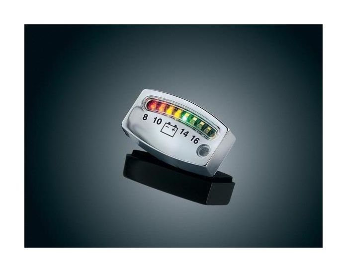 Indicador de batería LED de 12 voltios Kuryakyn